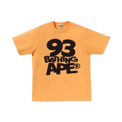 A BATHING APE 93 Bathing Ape Tee "Orange"
