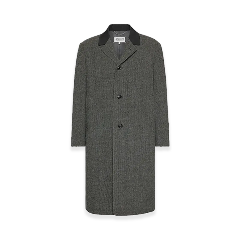 Maison Margiela Wool Coat "Salt/Pepper"