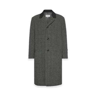 Maison Margiela Wool Coat "Salt/Pepper"