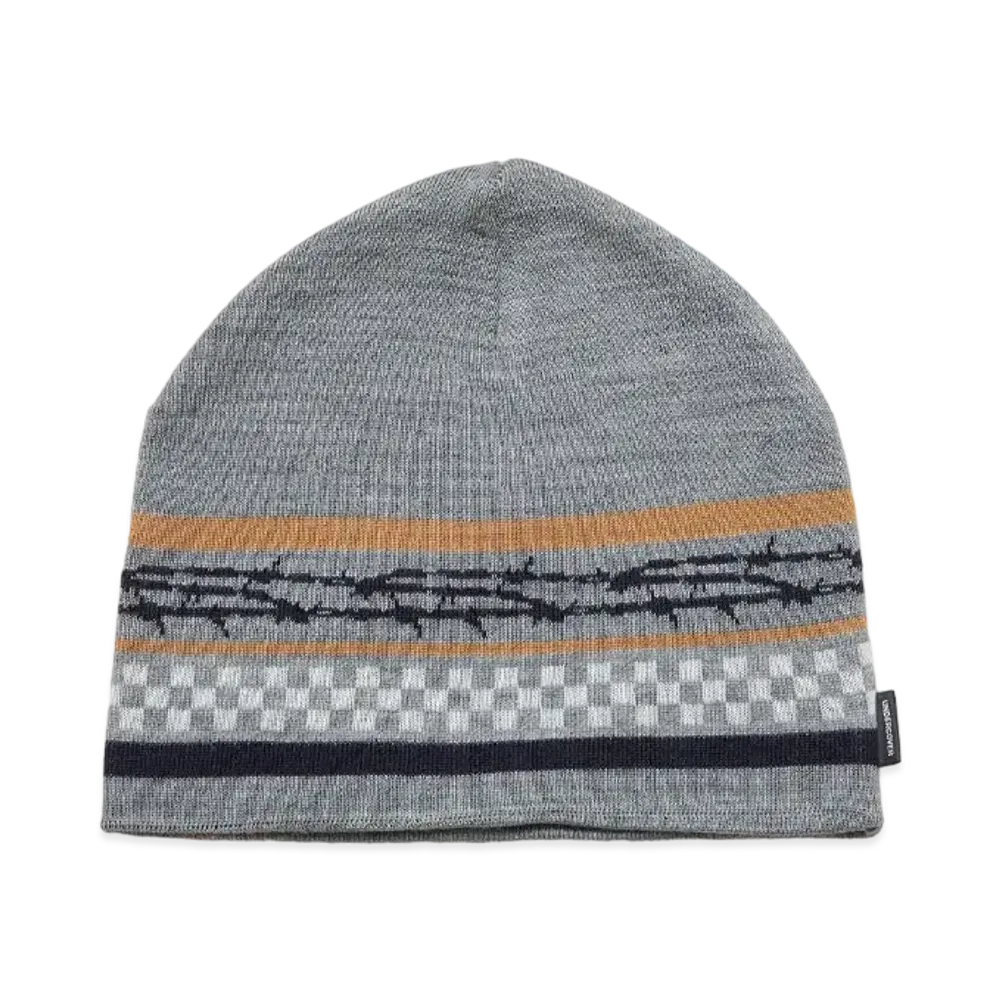 UNDERCOVER Wool-Cotton Beanie "Gray"