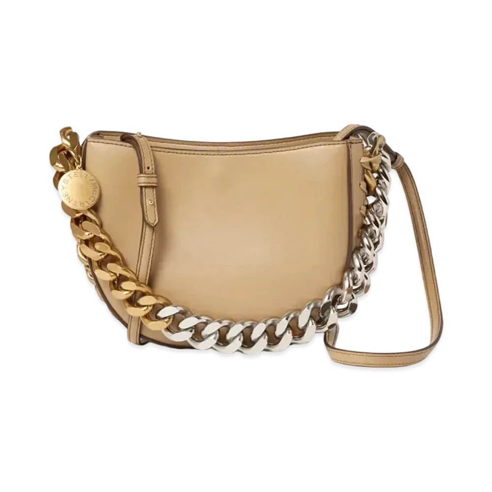 STELLA McCARTNEY Flame Small Shoulder Bag "Sand"