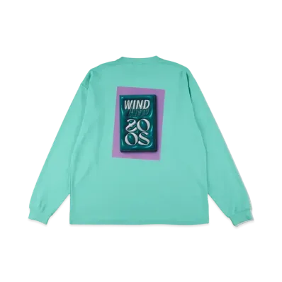 WIND AND SEA x ZOOS L/S Tee "Mint Green"