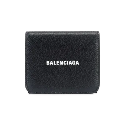BALENCIAGA Cash Mini Wallet "Black"