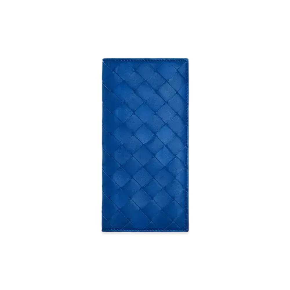 Bottega Veneta Slim Long Wallet "Cobalt"