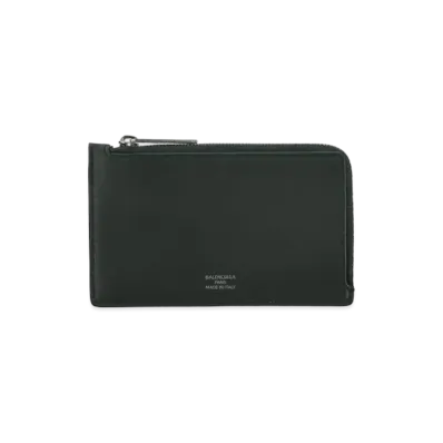 BALENCIAGA Envelope Long Coin and Card Holder Japan Exclusive Color "Dark Green"