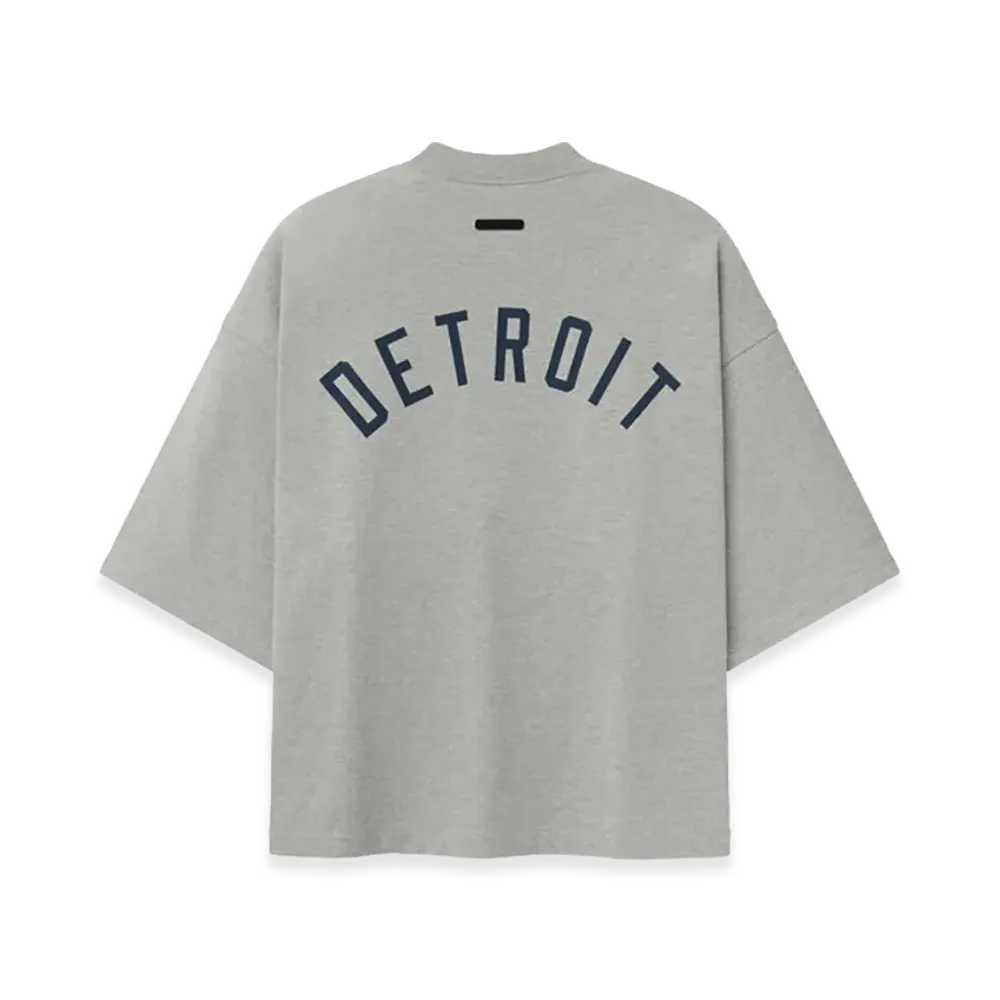 FEAR OF GOD x MLB Tigers Merch Tee "Concrete Heather"