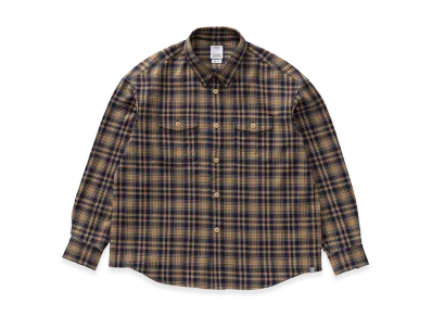 visvim Lumber Check L/S "Navy"