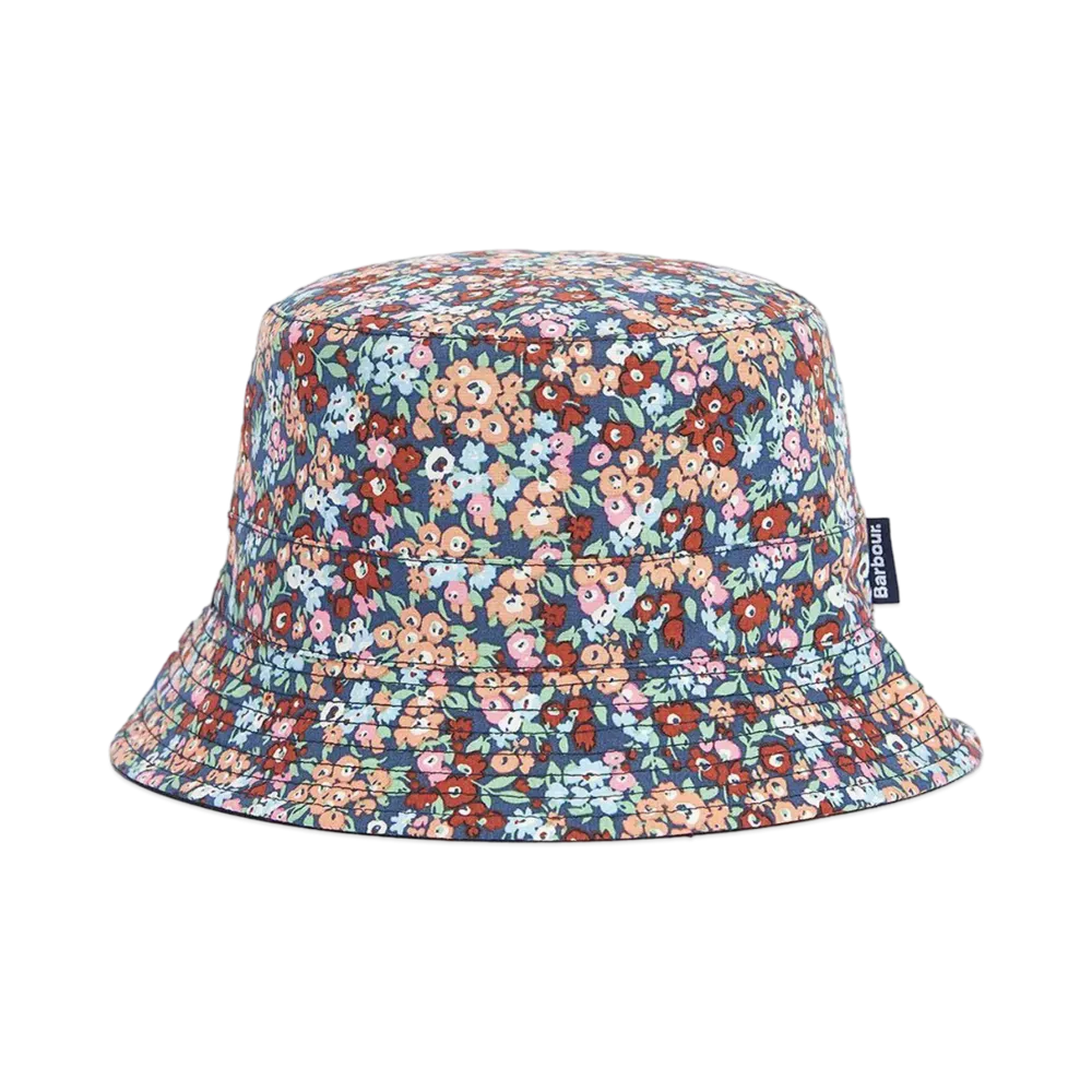 Barbour Adria Reversible Bucket Hat "Navy"