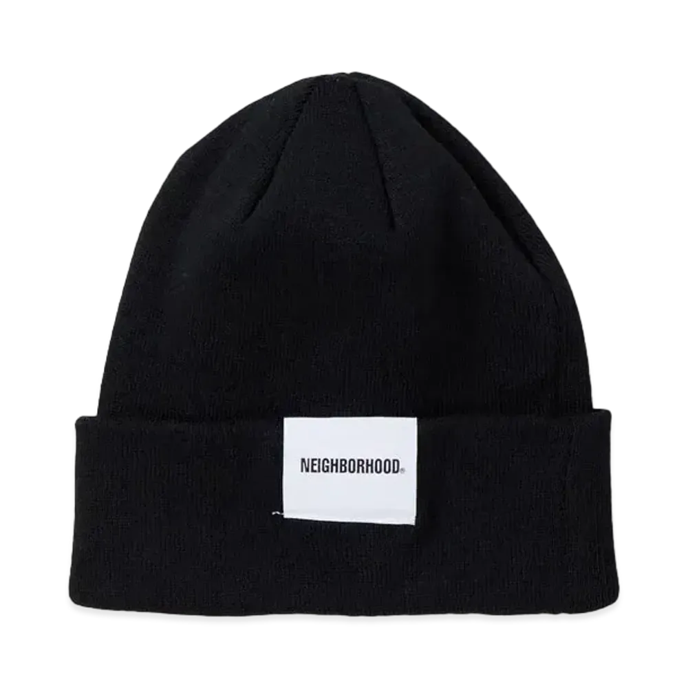 NEIGHBORHOOD Beanie Cap "Black"