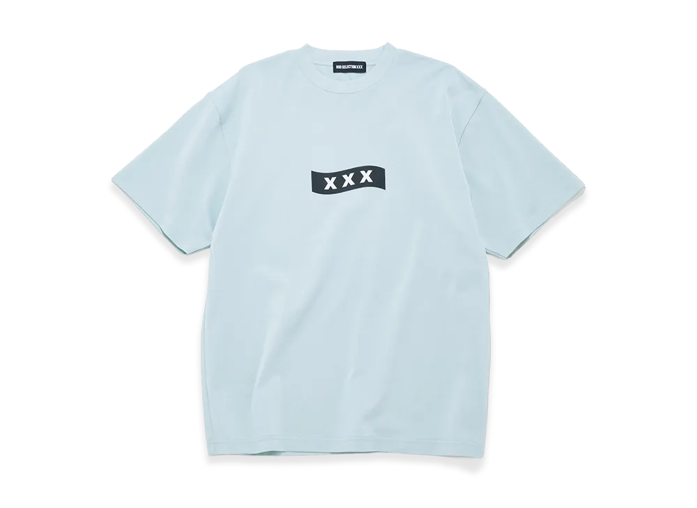 GOD SELECTION XXX Box Logo Tee GX-S26-ST-12 "Saxe"