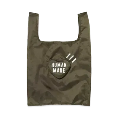 HUMAN MADE Heart Shopper Bag "Olive Drab"