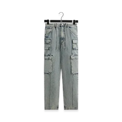 Kith Zane Denim Cargo Pant " Cameron Wash"