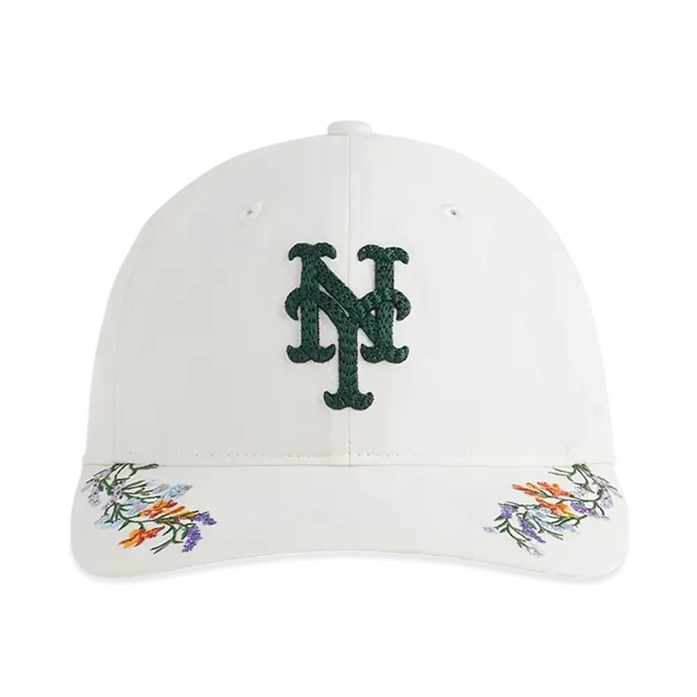 Kith x '47 x the New York Mets Cupro Linen Franchise LS Cap "Sandrift"