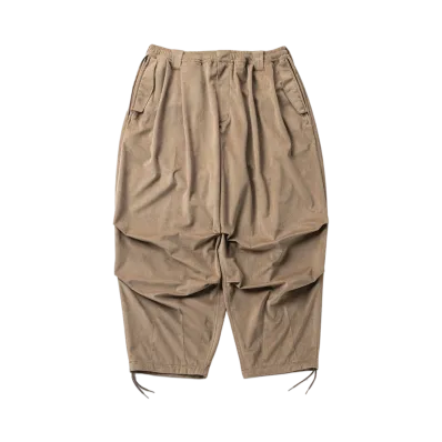TIGHTBOOTH Geometric Cord Snow Pants "Light Brown"