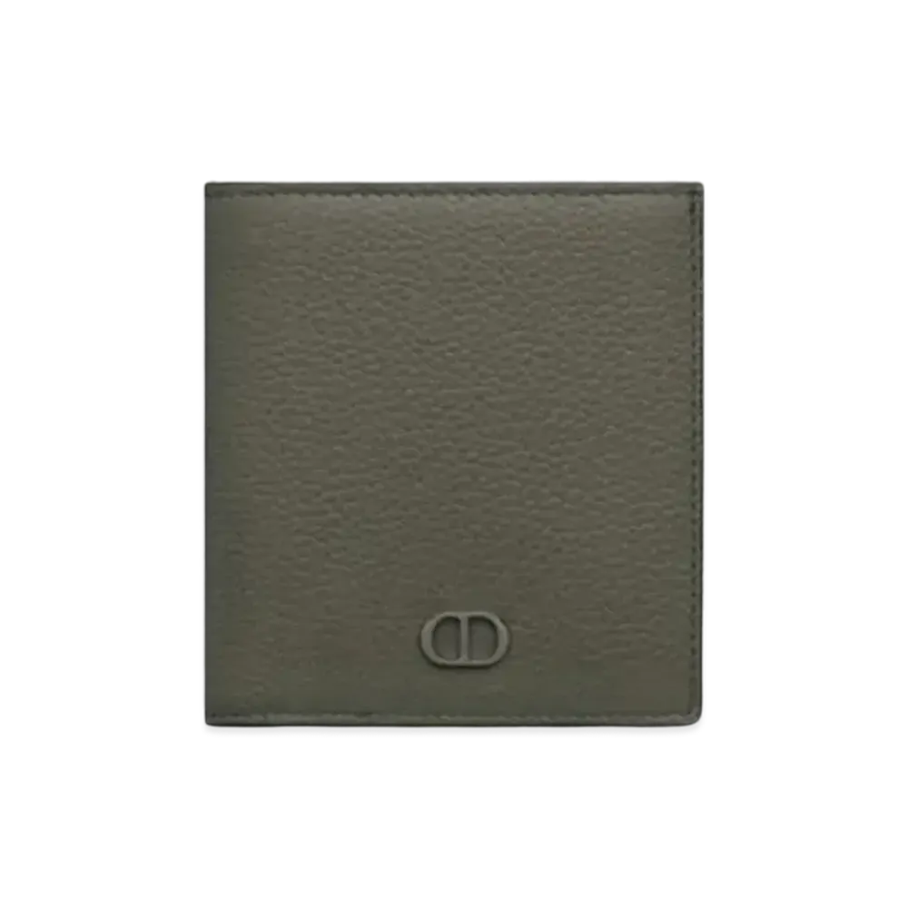 Dior Calf Leather Wallet "Olive"