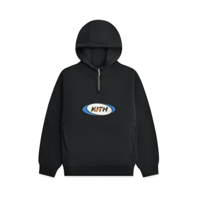 Kith x Nike Kids Quarter Zip Hoodie "Black"