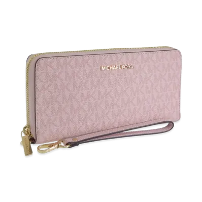 MICHAEL KORS Women's Jet Set Travel LG Travel Continental "Pink"