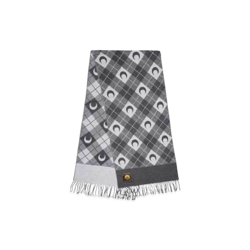 Marine serre SCARF "LIGHT GREY"