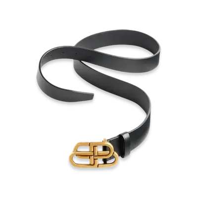 BALENCIAGA BB Large Belt "Black"