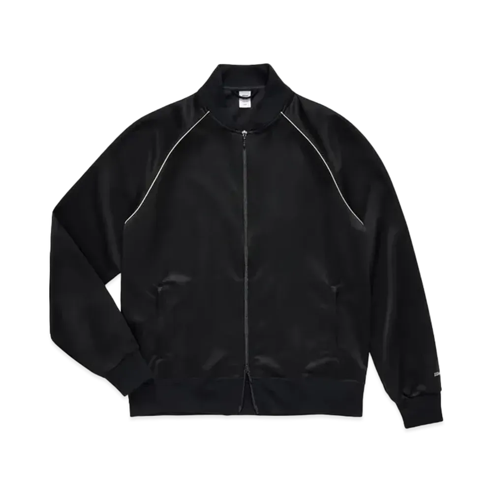 JJJJound Coach Tracksuit Top "Black Tricot"