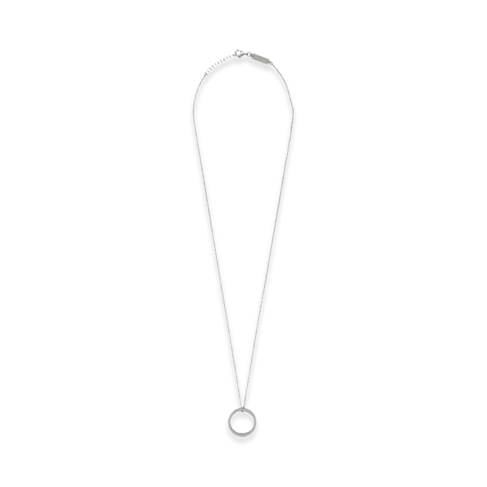 Maison Margiela Ring Necklace "Silver"