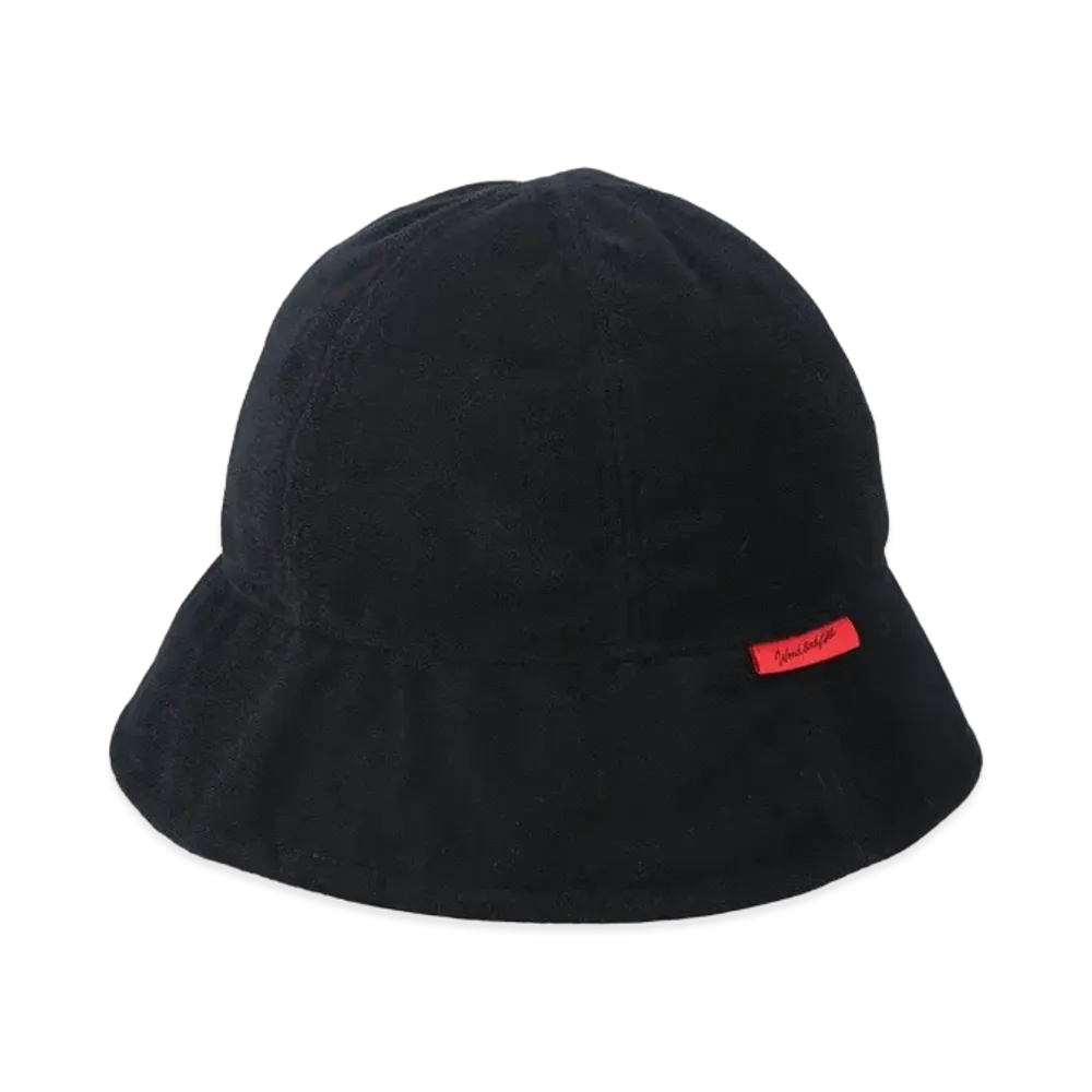 WIND AND SEA Fleece Hat "Black"