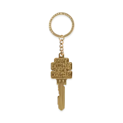 BlackEyePatch OG Label Key Keychain "Gold"