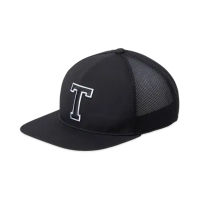 The North Face Logo Trucker Mesh Cap "Black"