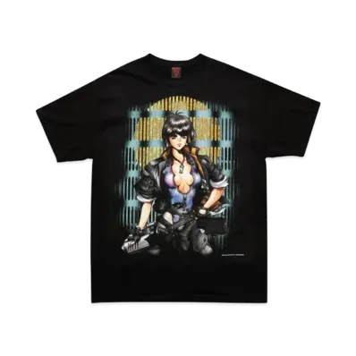 Geeks Rule x MASAMUNE SHIROW Appleseed 15 Silkscreen Printing T Shirt "Black"