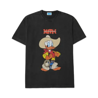Kith x Disney For Donald Duck Cowboy Vintage Tee "Black"