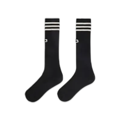 Y-3 Stripes High Socks "Black"