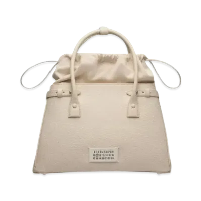 Maison Margiela 5AC Medium Drawstring Shoulder Bag "Gray"