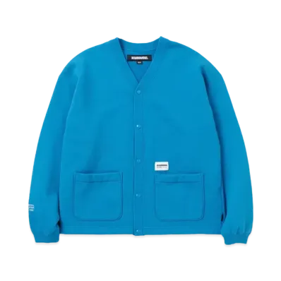 NEIGHBORHOOD Plain Sweatcardigan LS "Blue"