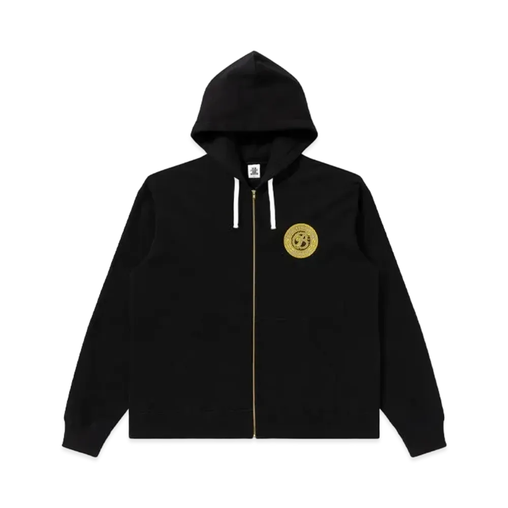 Blackeyepatch B Emblem Zip Hoodie "Black"