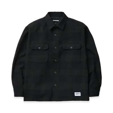 NEIGHBORHOOD Cpo Shirt LS "Green Check"