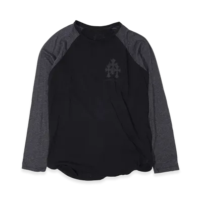 Chrome Hearts Cemetery Cross Raglan L/S T-Shirt "Black"