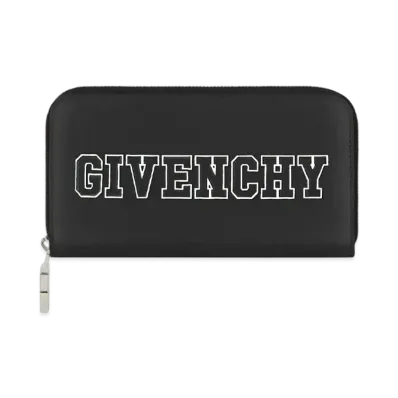 GIVENCHY Givenchy Long Zipped Wallet In Leather "Black"