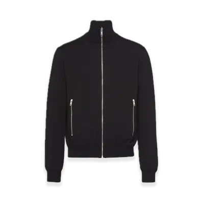PRADA Wool x Re-Nylon Reversible Jacket "Black"