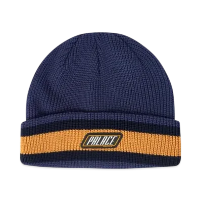 PALACE Stuff Knit Beanie "Navy"
