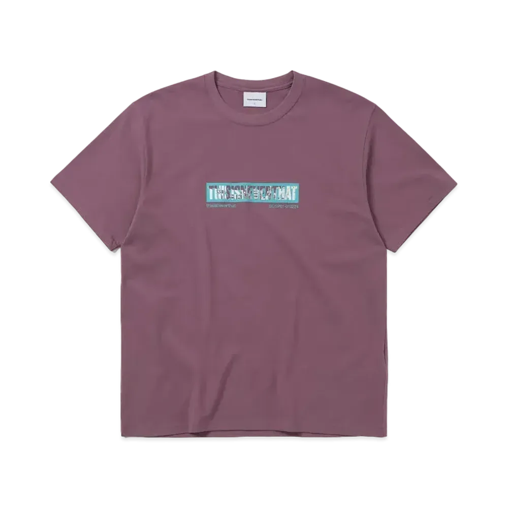 thisisneverthat Skyscraper Tee "Fuchsia"