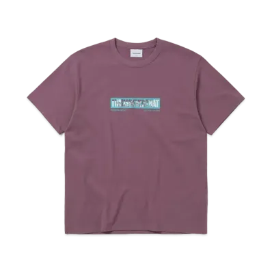 thisisneverthat Skyscraper Tee "Fuchsia"