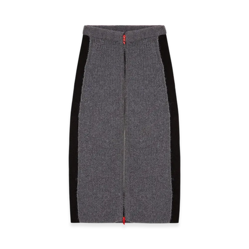 Diesel M-Lousi Knit Skirt "Grey"