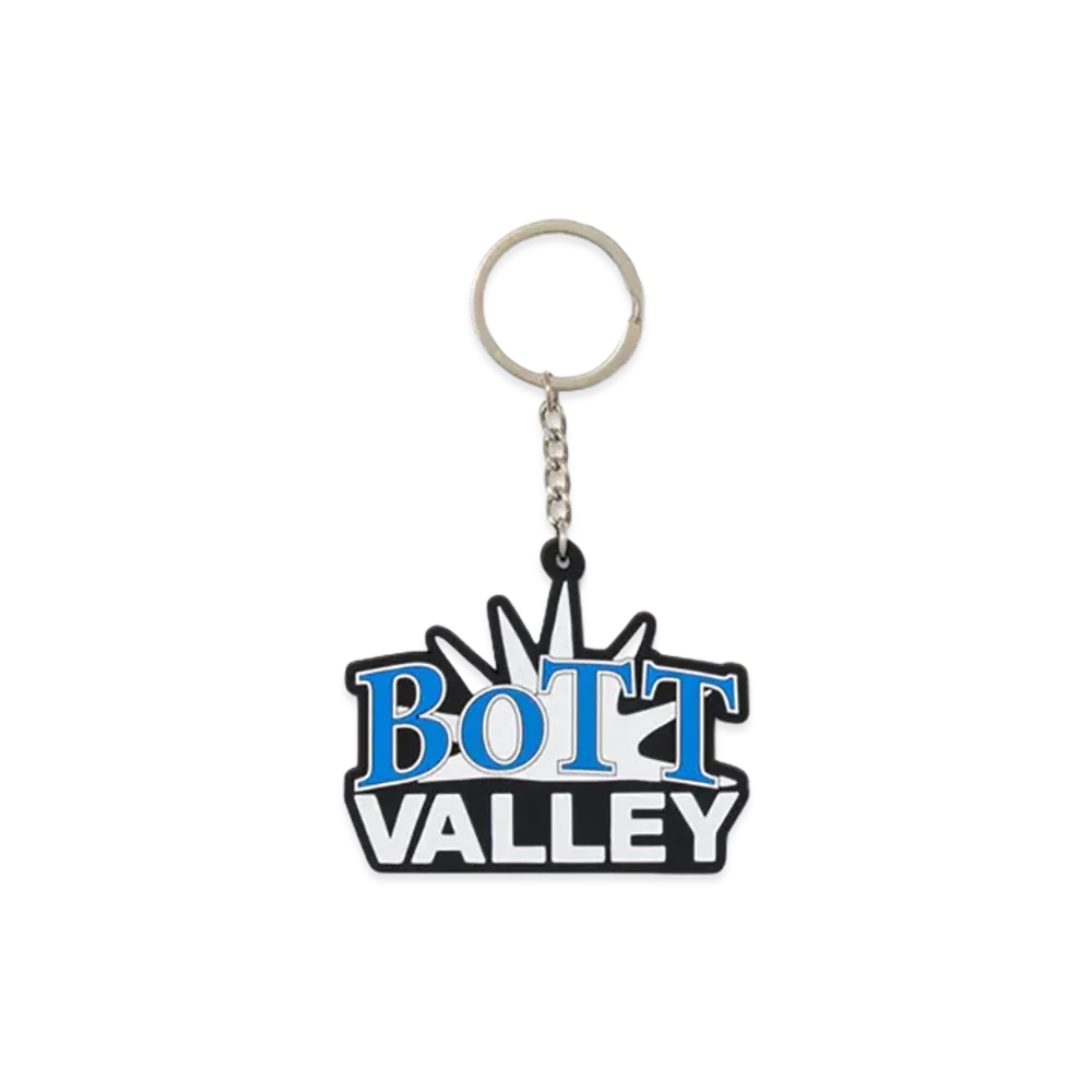 BoTT VALLEY Rubber Keychain "Black"