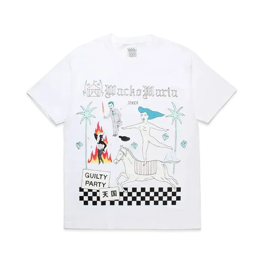 WACKO MARIA World Peace Project T-Shirt "White"