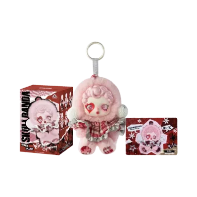 POP MART SKULLPANDA Winter Symphony Series Plush Pendant Rhapsody