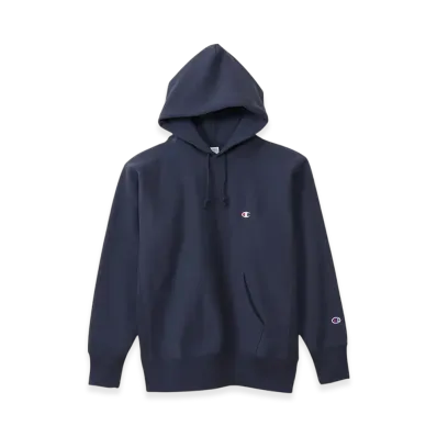 Champion Reverse Weave Hooded Sweatshirt 24FW "Dark Navy"