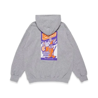 Buffer Milk Pull Over Hoody "Gray"