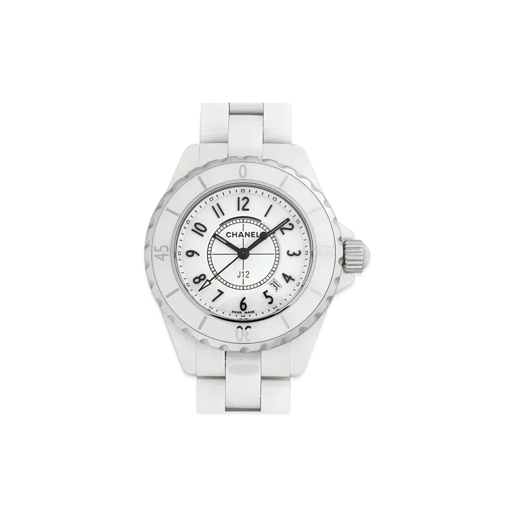 CHANEL J12 Ceramic 33mm "White"