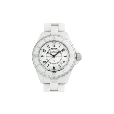 CHANEL J12 Ceramic 33mm "White"