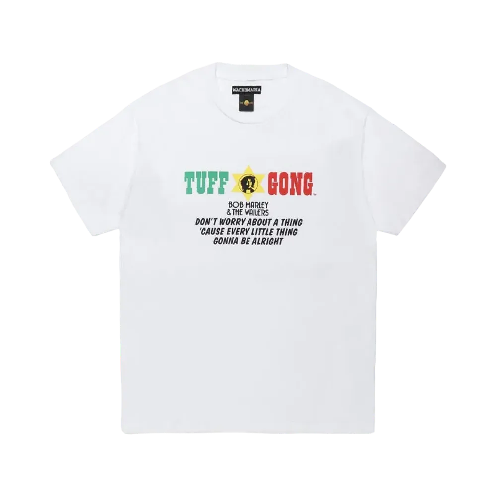 WACKO MARIA x BOB MARLEY T-Shirt "White"